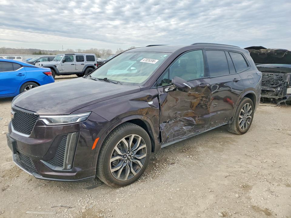 47826596 :رقم المزاد ، 1GYKPHRS0MZ165937 vin ، 2021 Cadillac Xt6 مزاد بيع