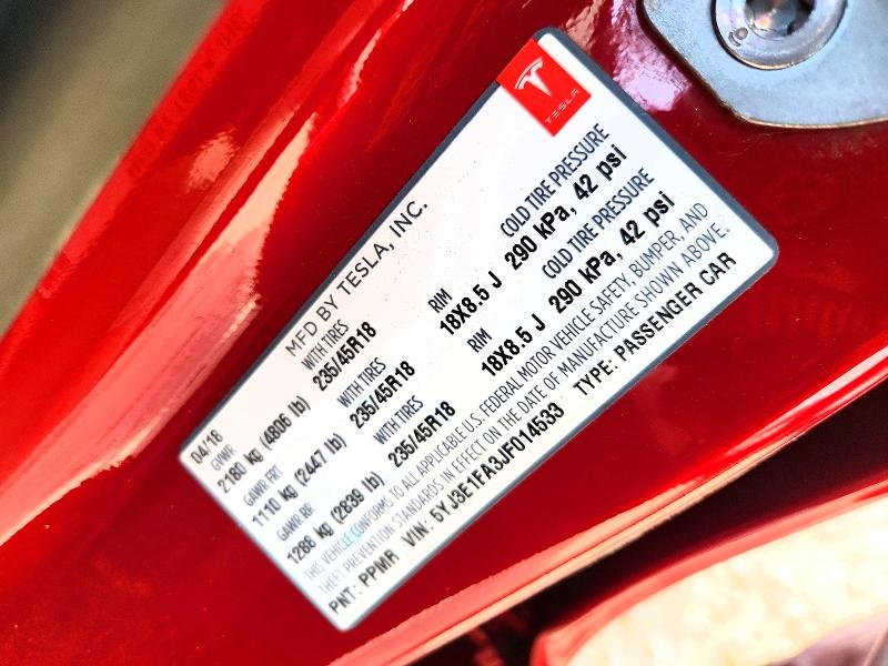 Продажа на аукционе авто 2018 Tesla Model 3, vin: 5YJ3E1EA3JF014533, номер лота: 47779946