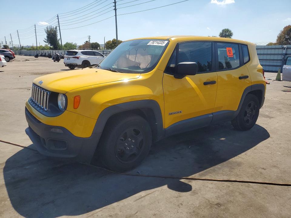 Aukcja sprzedaży 2018 Jeep Renegade, vin: ZACCJAAB4JPG99676, numer aukcji: 78214335