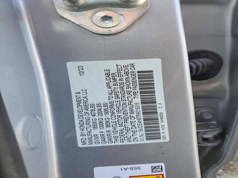 Aukcja sprzedaży 2024 Acura Integra, vin: 19UDE4H67RA015316, numer aukcji: 47832376
