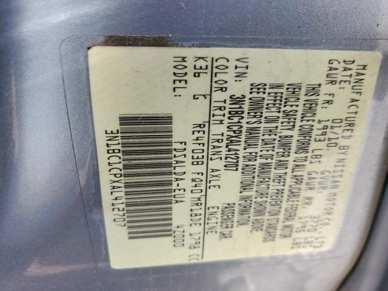Aukcja sprzedaży 2010 Nissan Versa, vin: 3N1BC1CPXAL412707, numer aukcji: 46163206