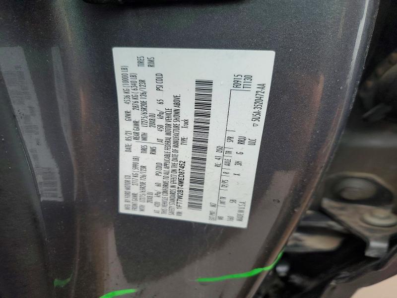 Aukcja sprzedaży 2021 Ford F250, vin: 1FT7W2BT4MED87452, numer aukcji: 45612716