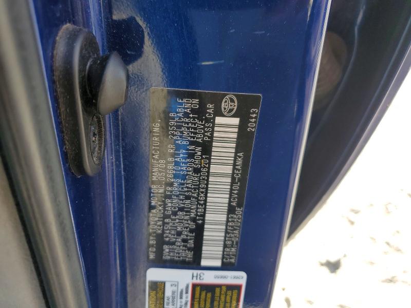 79454745 :رقم المزاد ، 4T1BE46KX9U306201 vin ، 2009 Toyota Camry مزاد بيع
