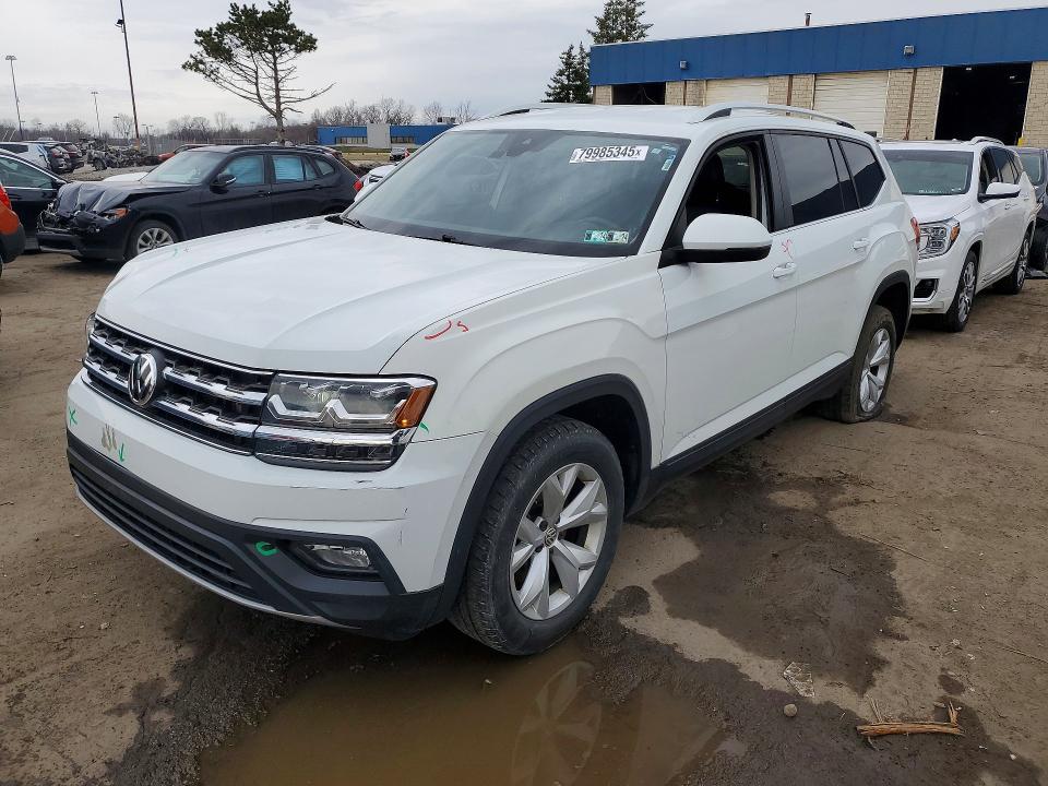 2019 Volkswagen Atlas მანქანა იყიდება აუქციონზე, vin: 1V2UR2CA2KC516903, აუქციონის ნომერი: 79985345