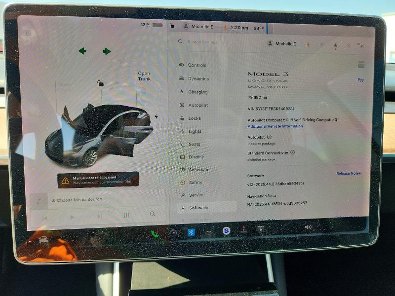 Aukcja sprzedaży 2019 Tesla Model 3, vin: 5YJ3E1EB5KF469281, numer aukcji: 46205726
