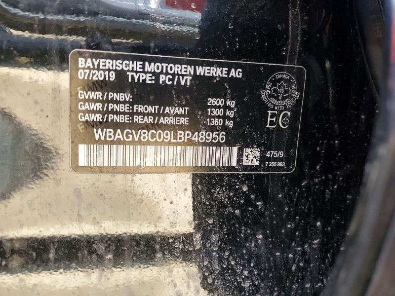 Продажа на аукционе авто 2020 Bmw M850xi, vin: WBAGV8C09LBP48956, номер лота: 79568445