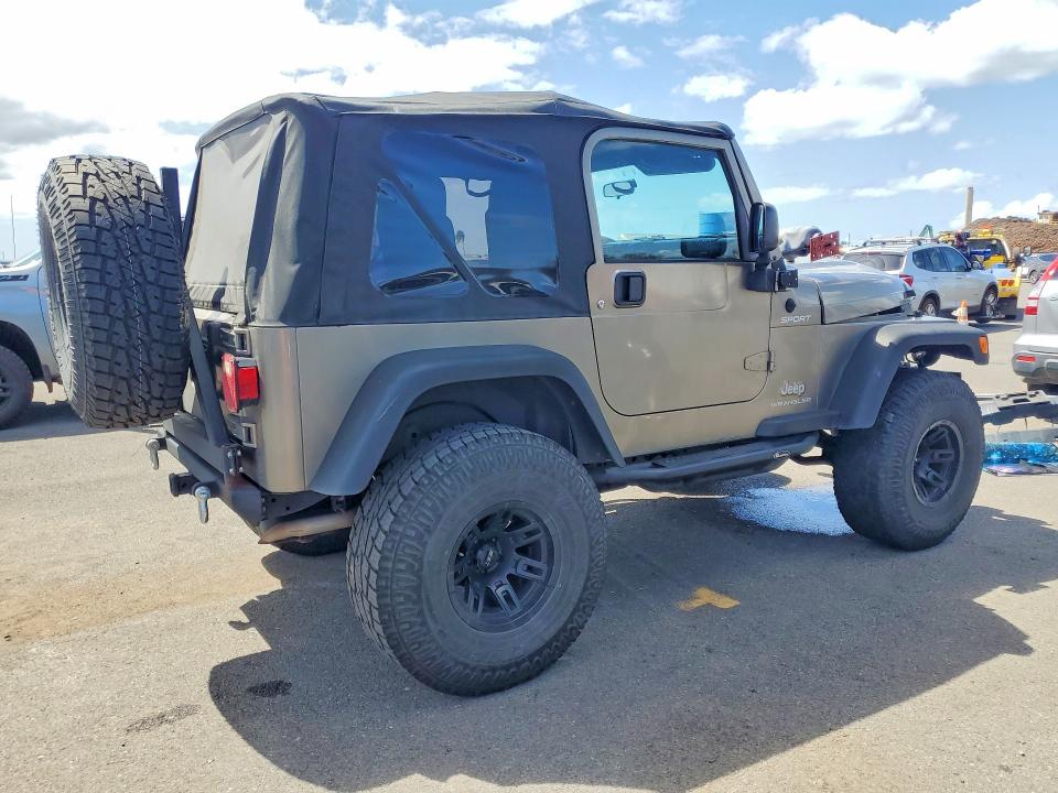 47779236 :رقم المزاد ، 1J4FA49S63P372824 vin ، 2003 Jeep Wrangler / Tj مزاد بيع