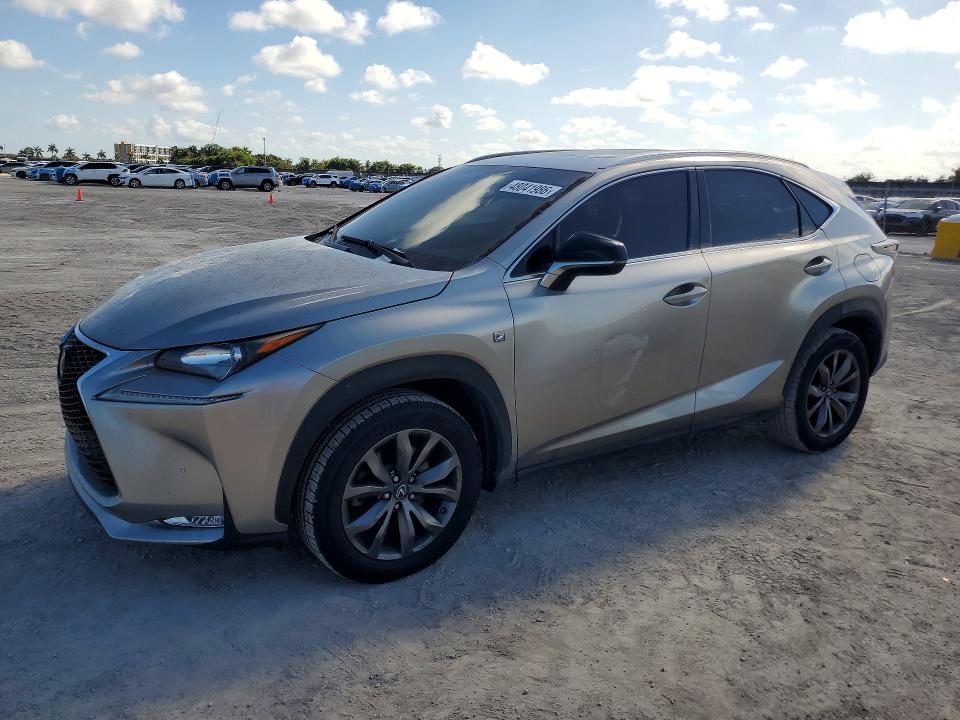 Продаж на аукціоні авто 2017 Lexus Nx 200t, vin: JTJYARBZ8H2060928, номер лоту: 48041986