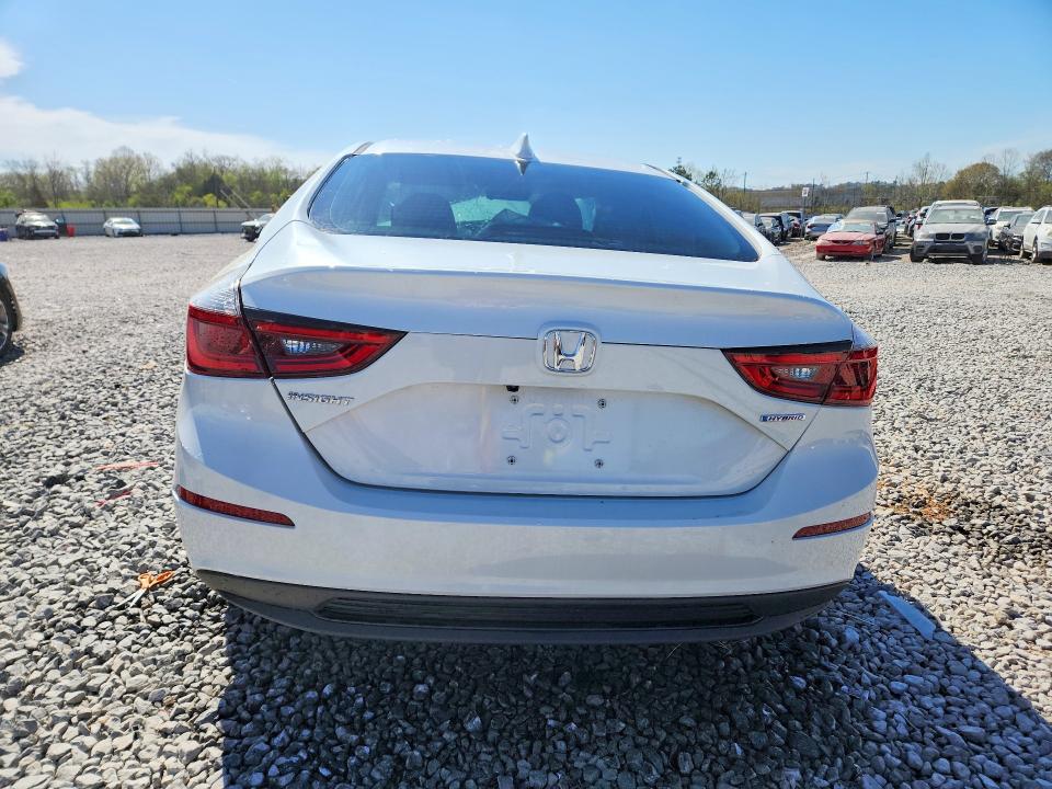 2022 Honda Insight მანქანა იყიდება აუქციონზე, vin: 19XZE4F5XNE016059, აუქციონის ნომერი: 47260556