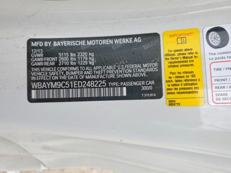 Aukcja sprzedaży 2014 Bmw 650, vin: WBAYM9C51ED248225, numer aukcji: 79765365