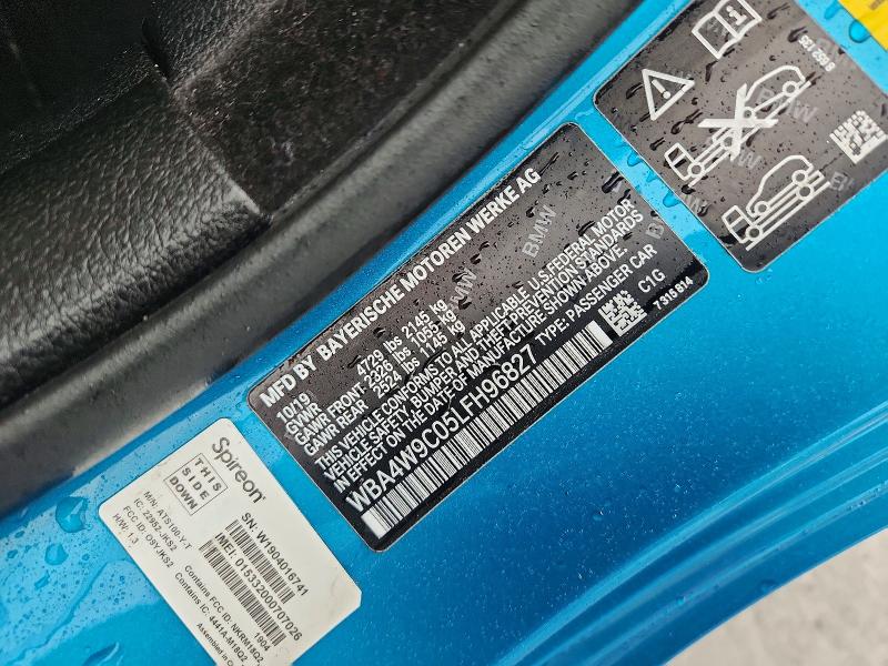 Aukcja sprzedaży 2020 Bmw 440xi, vin: WBA4W9C05LFH96827, numer aukcji: 45968606