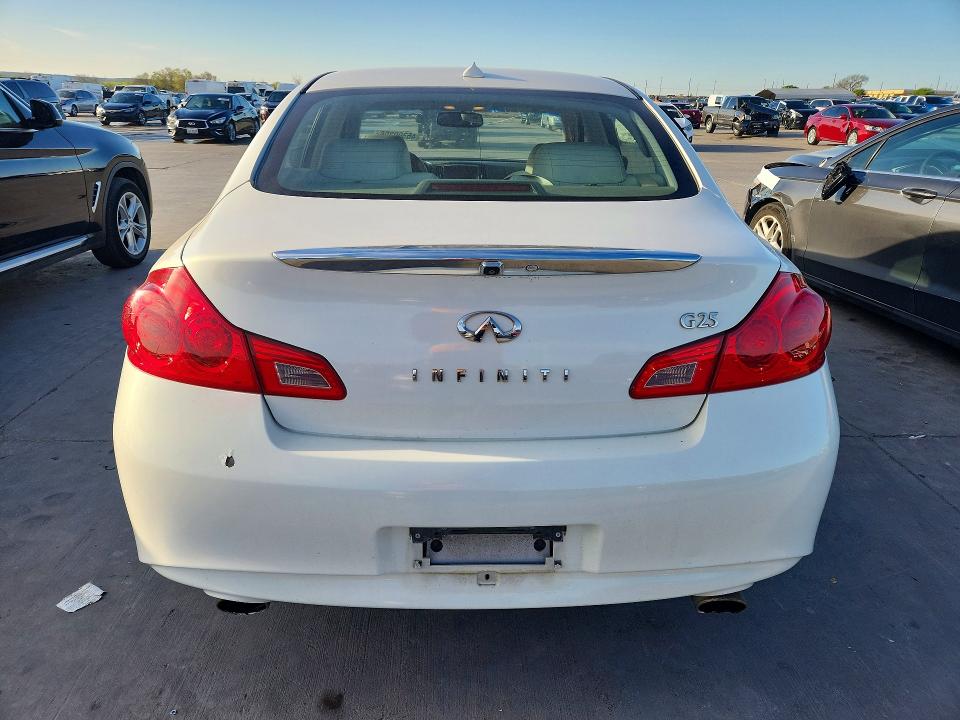 46300206 :رقم المزاد ، JN1DV6APXBM830193 vin ، 2011 Infiniti G25 Sedan مزاد بيع