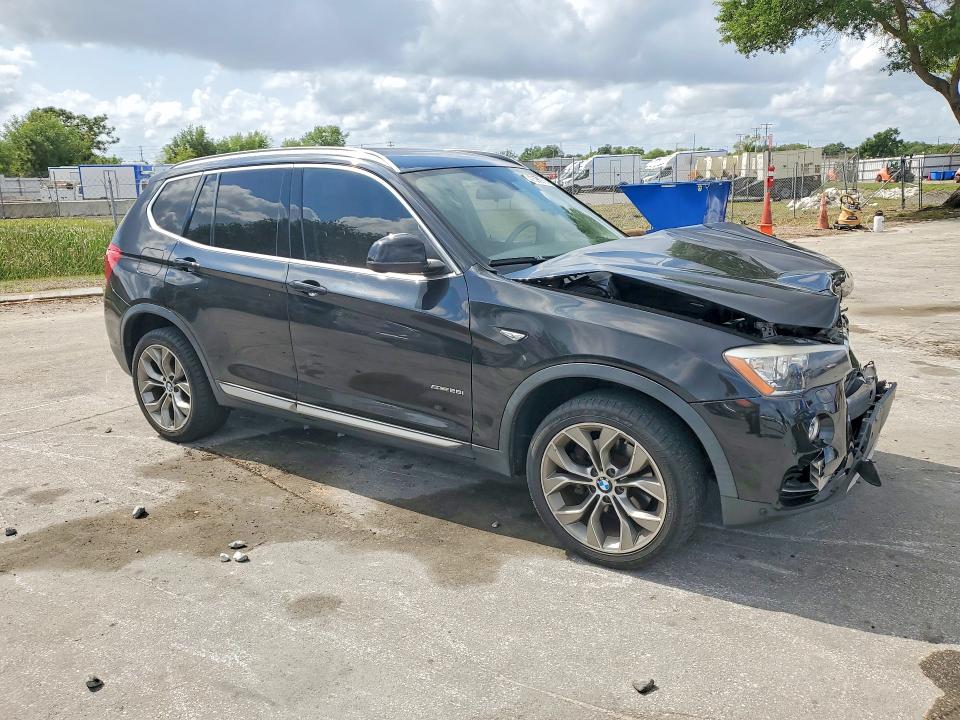 Aukcja sprzedaży 2017 Bmw X3, vin: 5UXWZ7C57H0U45667, numer aukcji: 47593916