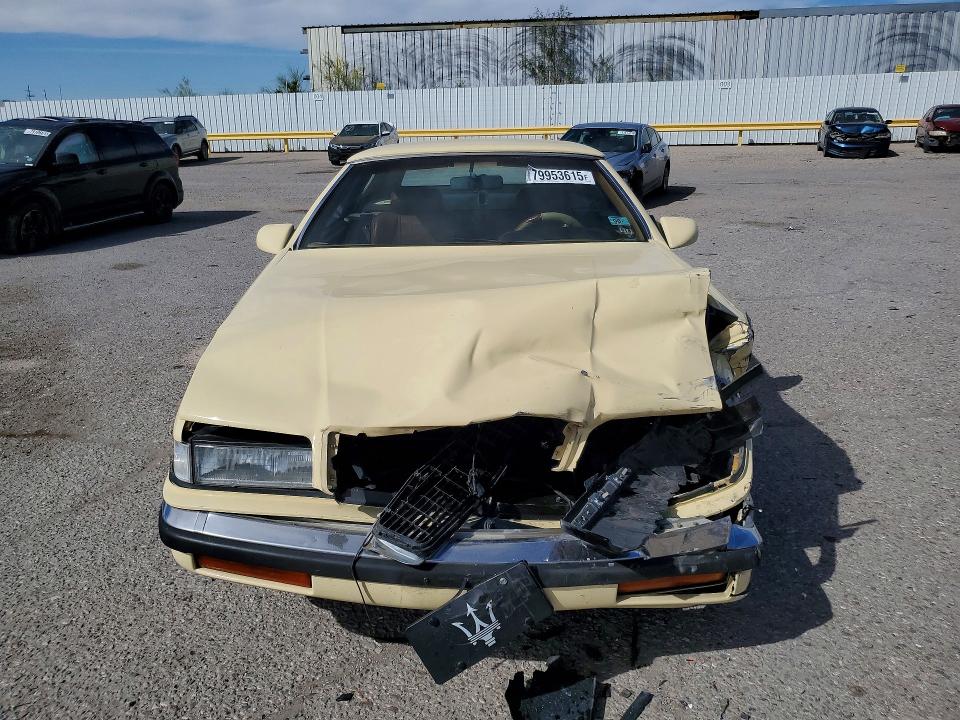 79953615 :رقم المزاد ، ZC2FS1205LB205436 vin ، 1990 Chrysler Tc مزاد بيع