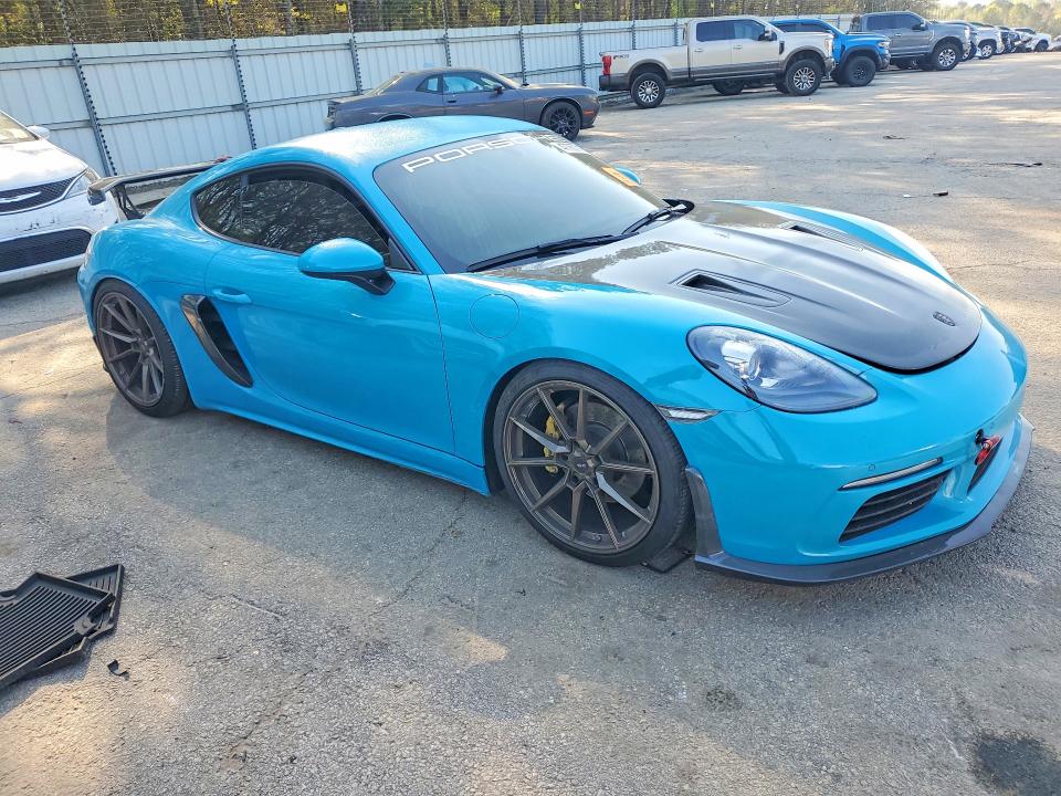 47767716 :رقم المزاد ، WP0AA2A82JK261668 vin ، 2018 Porsche Cayman مزاد بيع