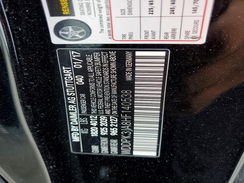 Продажа на аукционе авто 2017 Mercedes-benz Slc, vin: WDDPK3JA8HF140538, номер лота: 45673676