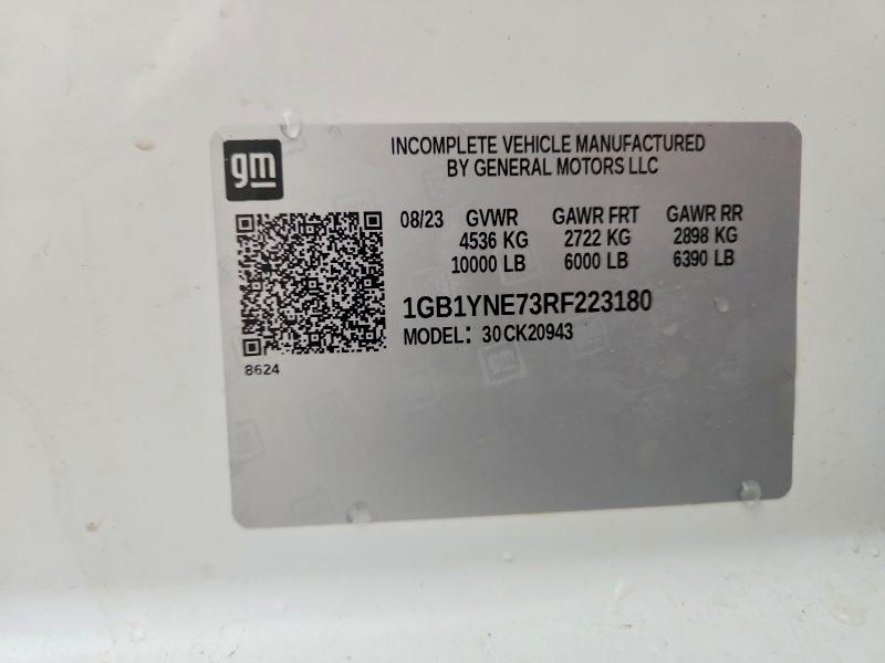 2024 Chevrolet Silverado მანქანა იყიდება აუქციონზე, vin: 1GB1YNE73RF223180, აუქციონის ნომერი: 46219406