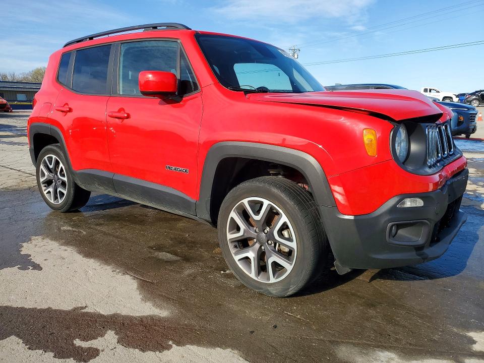Продажа на аукционе авто 2018 Jeep Renegade, vin: ZACCJBBB0JPG75346, номер лота: 46077926