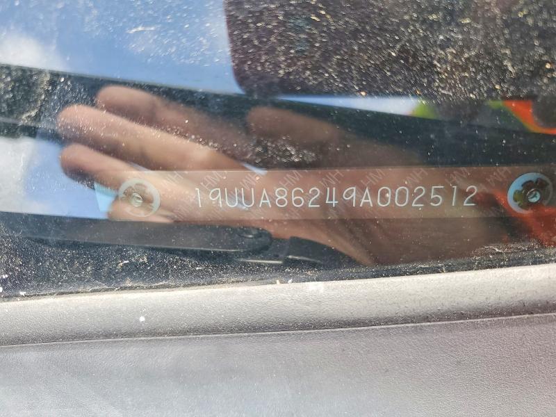 47626536 :رقم المزاد ، 19UUA86249A002512 vin ، 2009 Acura Tl مزاد بيع