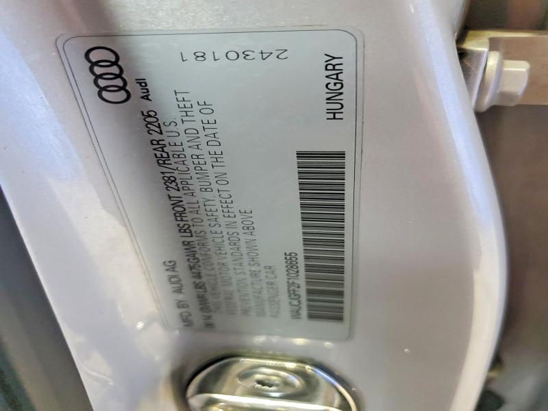 79513565 :رقم المزاد ، WAUCJGFF2F1028655 vin ، 2015 Audi A3 مزاد بيع