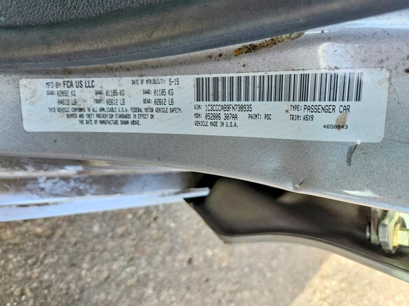 Aukcja sprzedaży 2015 Chrysler 200, vin: 1C3CCCAB9FN738935, numer aukcji: 41778626