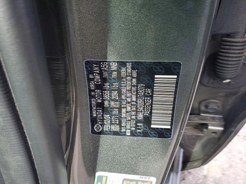 Продажа на аукционе авто 2024 Hyundai Elantra, vin: KMHLS4DG8RU748079, номер лота: 46358926