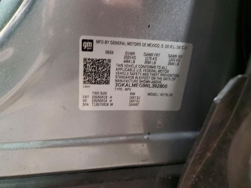 2024 Gmc Terrain მანქანა იყიდება აუქციონზე, vin: 3GKALMEG9RL392800, აუქციონის ნომერი: 47240356