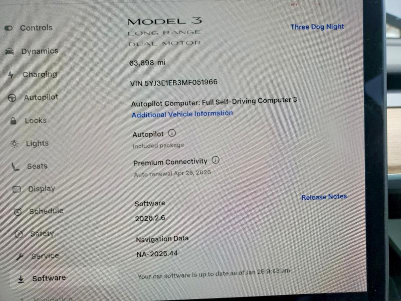 Aukcja sprzedaży 2021 Tesla Model 3, vin: 5YJ3E1EB3MF051966, numer aukcji: 48060736