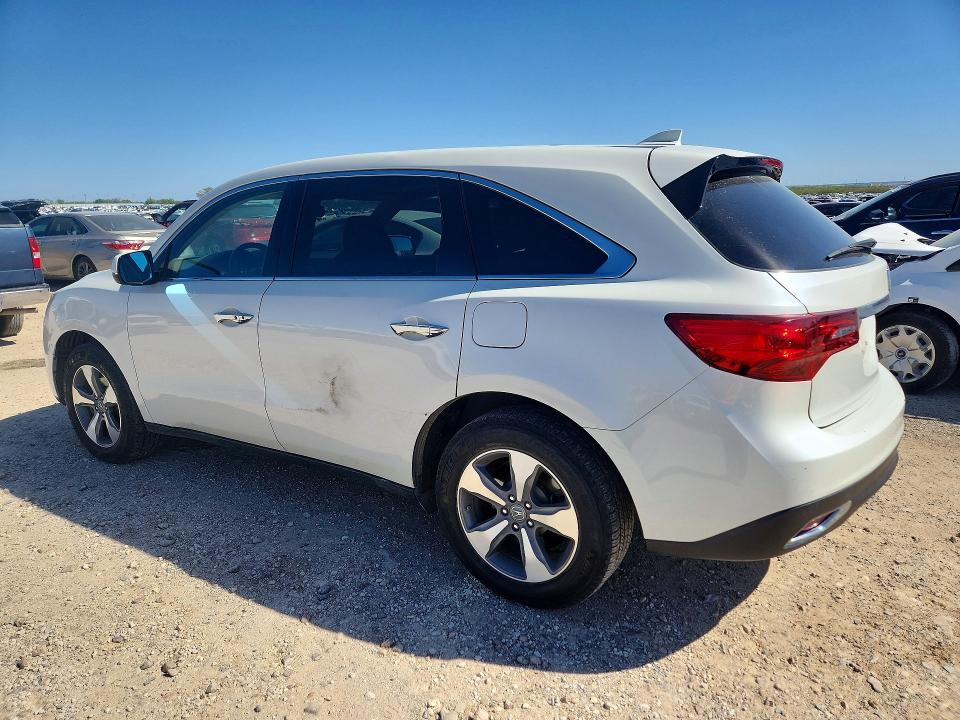 Продаж на аукціоні авто 2014 Acura Mdx, vin: 5FRYD4H22EB038860, номер лоту: 45885546