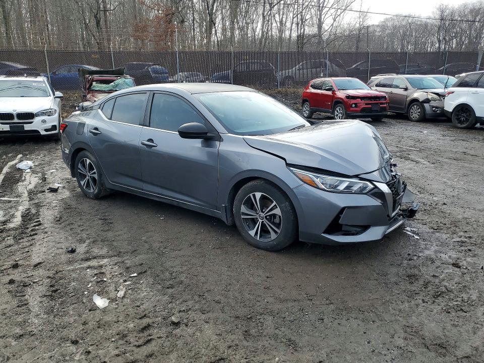 2022 Nissan Sentra მანქანა იყიდება აუქციონზე, vin: 3N1AB8CV4NY252581, აუქციონის ნომერი: 41717176