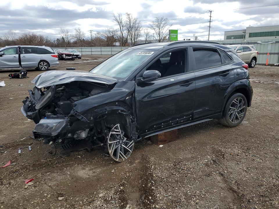 Aukcja sprzedaży 2022 Hyundai Kona, vin: KM8K33A31NU841170, numer aukcji: 45789696