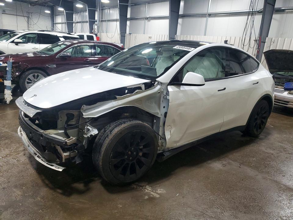 45666446 :رقم المزاد ، 5YJYGDEE7LF021847 vin ، 2020 Tesla Model Y مزاد بيع