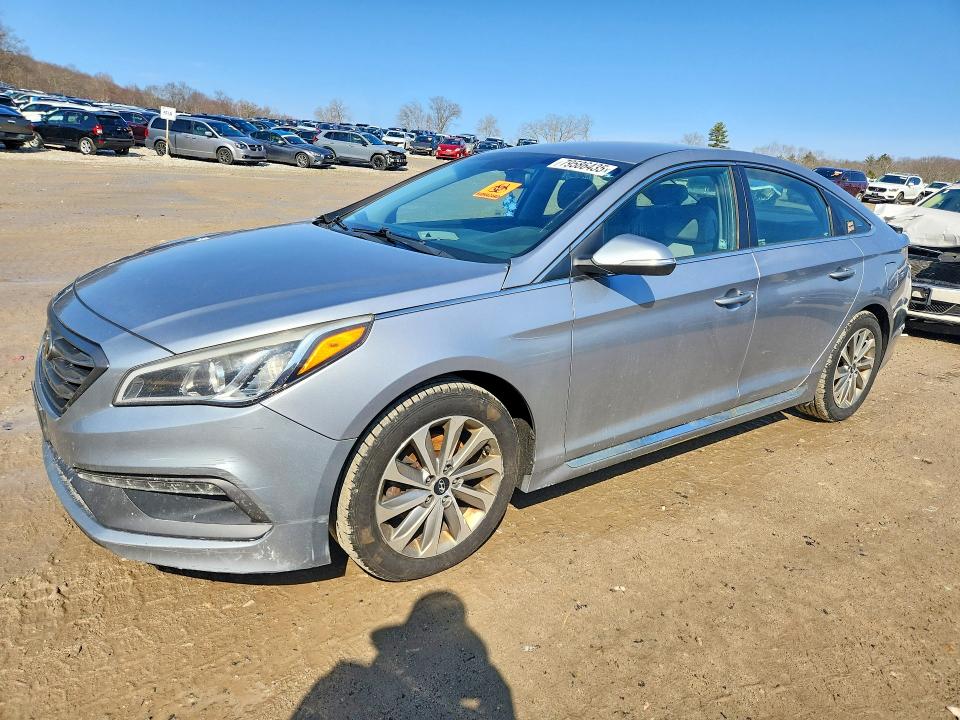 79586435 :رقم المزاد ، 5NPE34AF7FH087608 vin ، 2015 Hyundai Sonata مزاد بيع