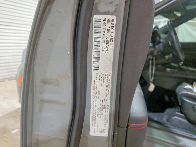 46918676 :رقم المزاد ، 1C4RDJDG3RC246965 vin ، 2024 Dodge Durango مزاد بيع
