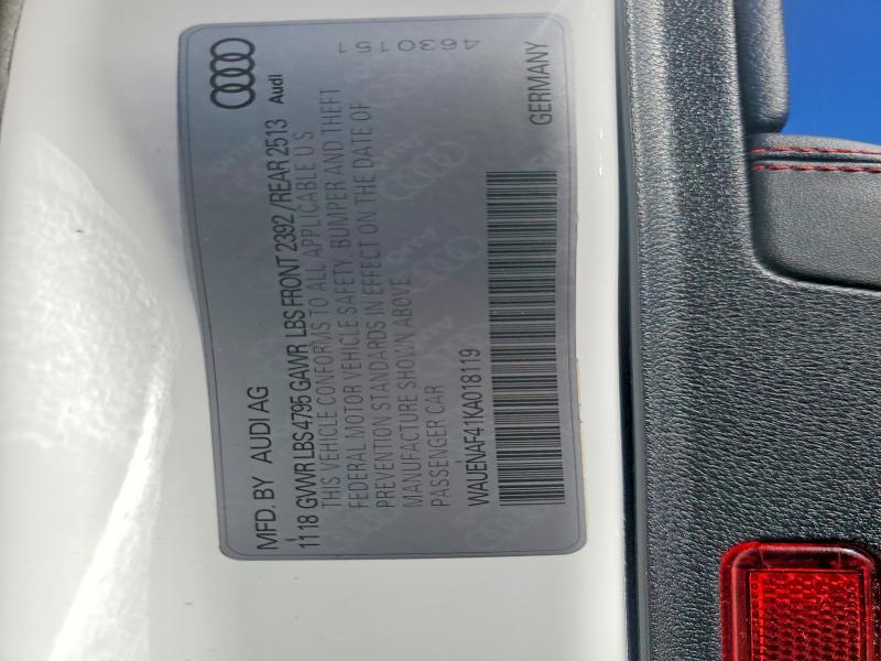 Продаж на аукціоні авто 2019 Audi A4, vin: WAUENAF41KA018119, номер лоту: 79845215
