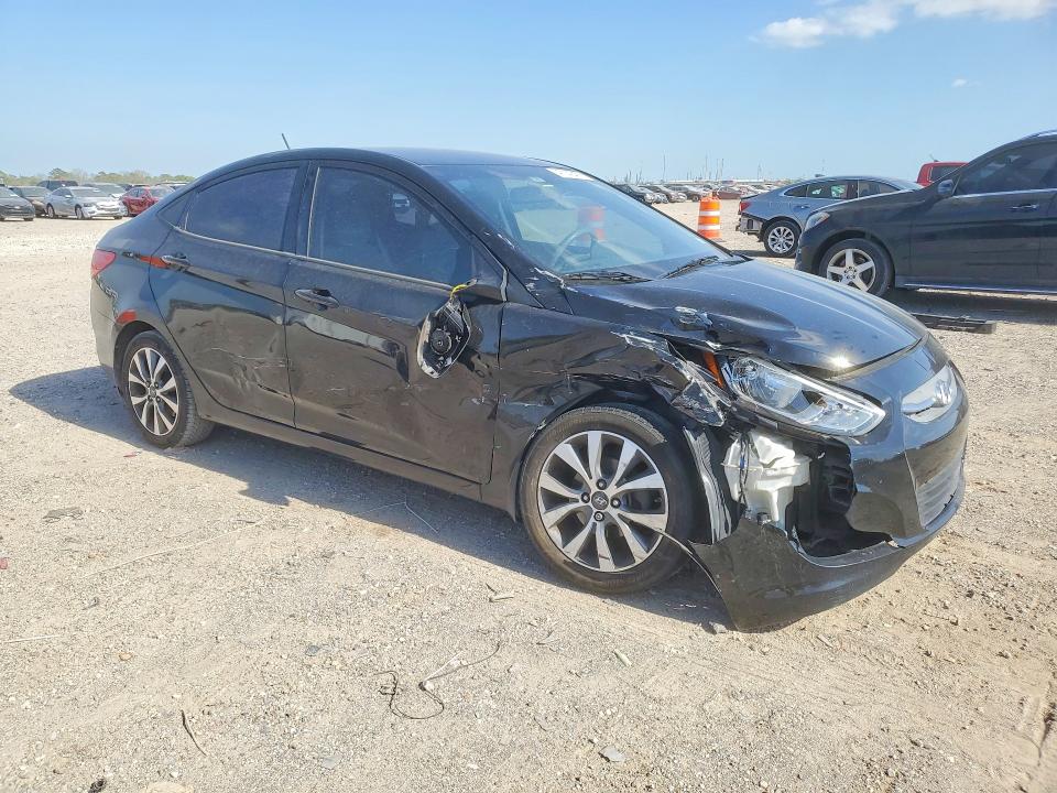 47143476 :رقم المزاد ، KMHCT4AE3HU320774 vin ، 2017 Hyundai Accent مزاد بيع