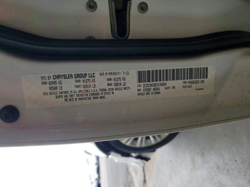 2014 Chrysler 300c მანქანა იყიდება აუქციონზე, vin: 2C3CCAKG8EH103694, აუქციონის ნომერი: 46238696