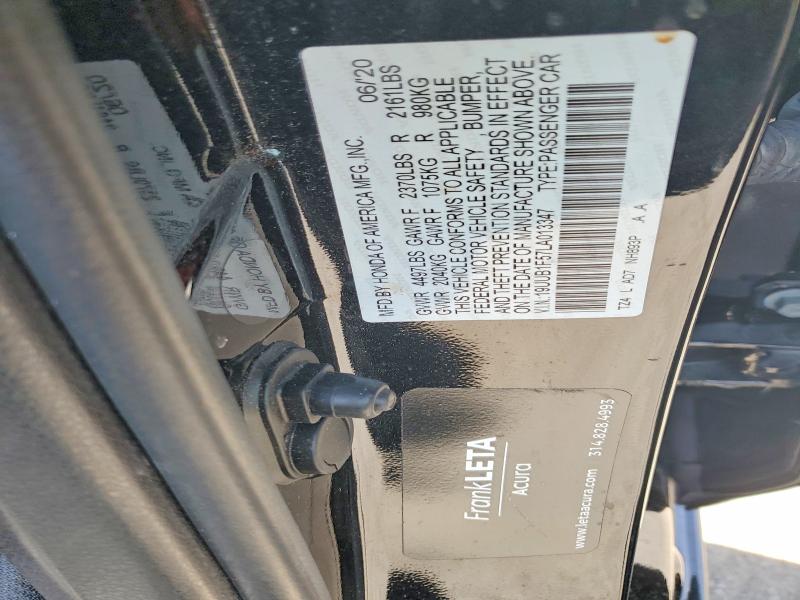 46446676 :رقم المزاد ، 19UUB1F57LA013347 vin ، 2020 Acura Tlx مزاد بيع