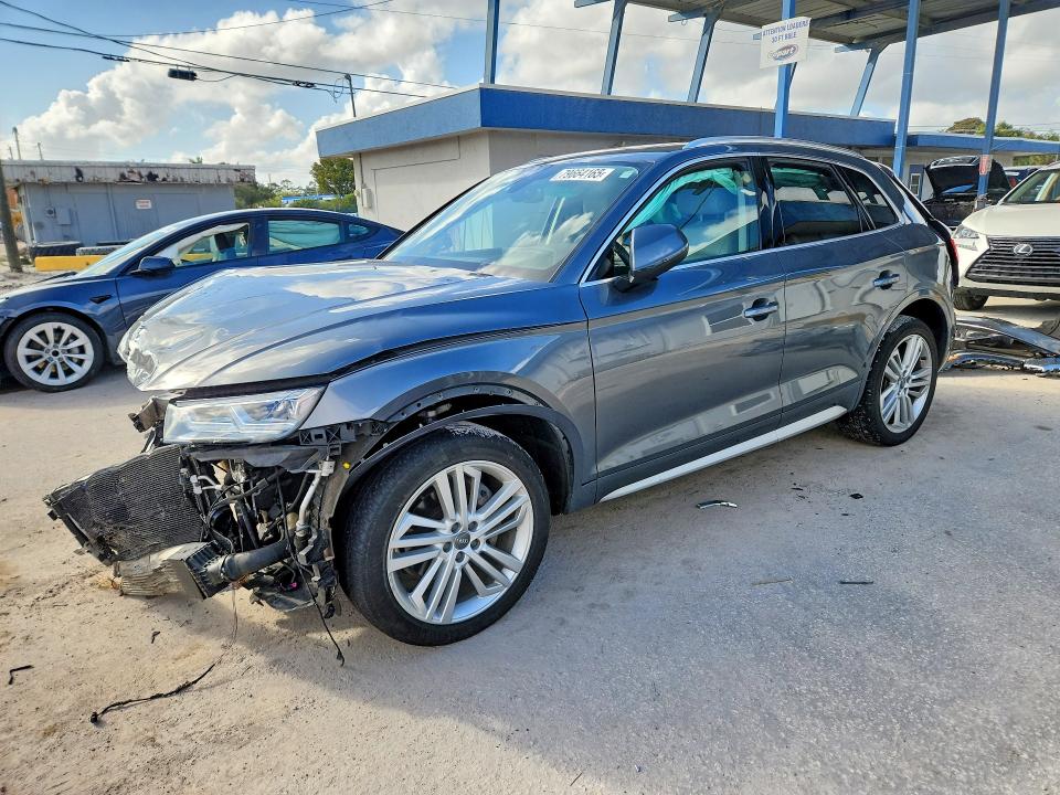 2018 Audi Q5 მანქანა იყიდება აუქციონზე, vin: WA1CNAFY3J2230388, აუქციონის ნომერი: 79664165