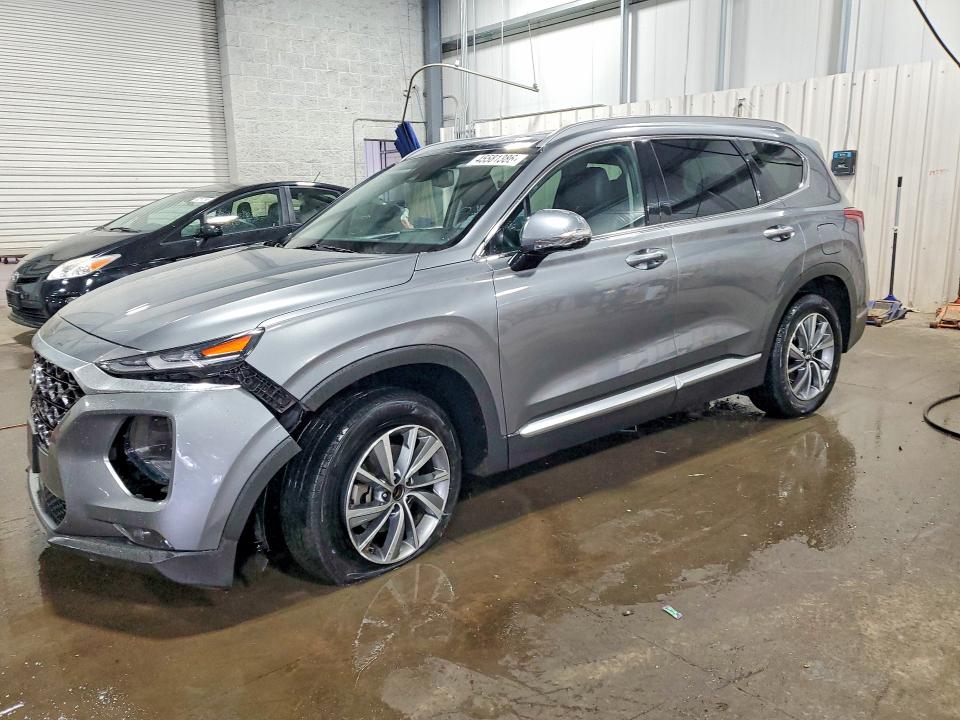 45581386 :رقم المزاد ، 5NMS5CAD5KH029039 vin ، 2019 Hyundai Santa Fe مزاد بيع