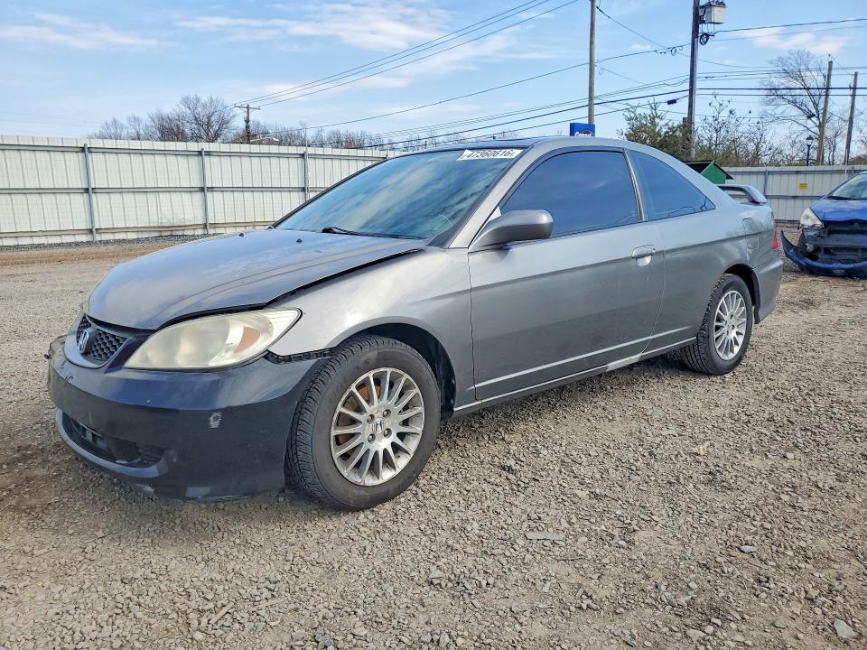 2005 Honda Civic მანქანა იყიდება აუქციონზე, vin: 1HGEM22975L049723, აუქციონის ნომერი: 47360616