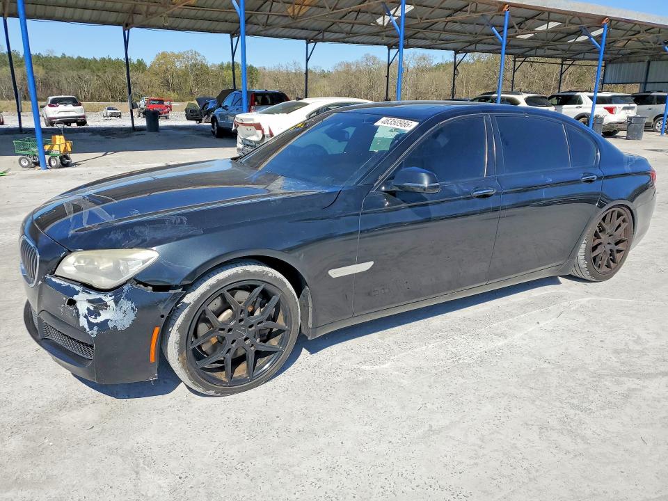 2014 Bmw 750 მანქანა იყიდება აუქციონზე, vin: WBAYE8C55ED135448, აუქციონის ნომერი: 46350986