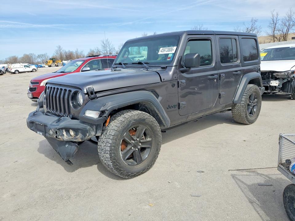2021 Jeep Wrangler Unlimited მანქანა იყიდება აუქციონზე, vin: 1C4HJXDN7MW819802, აუქციონის ნომერი: 45973806