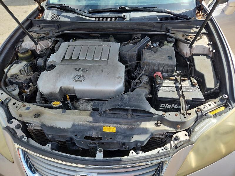 2007 Lexus Es 350 მანქანა იყიდება აუქციონზე, vin: JTHBJ46G372062328, აუქციონის ნომერი: 45902606