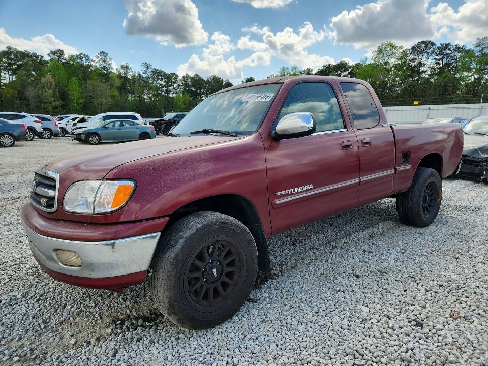 2000 Toyota Tundra მანქანა იყიდება აუქციონზე, vin: 5TBRT341XYS093999, აუქციონის ნომერი: 48266916
