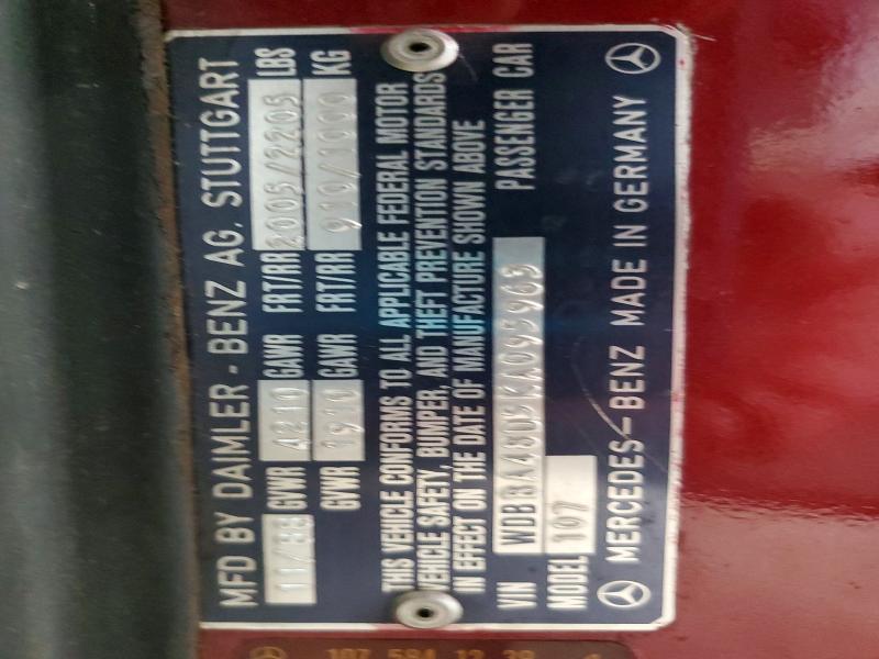 Продаж на аукціоні авто 1989 Mercedes Benz 560, vin: WDBBA48D5KA095963, номер лоту: 41937846