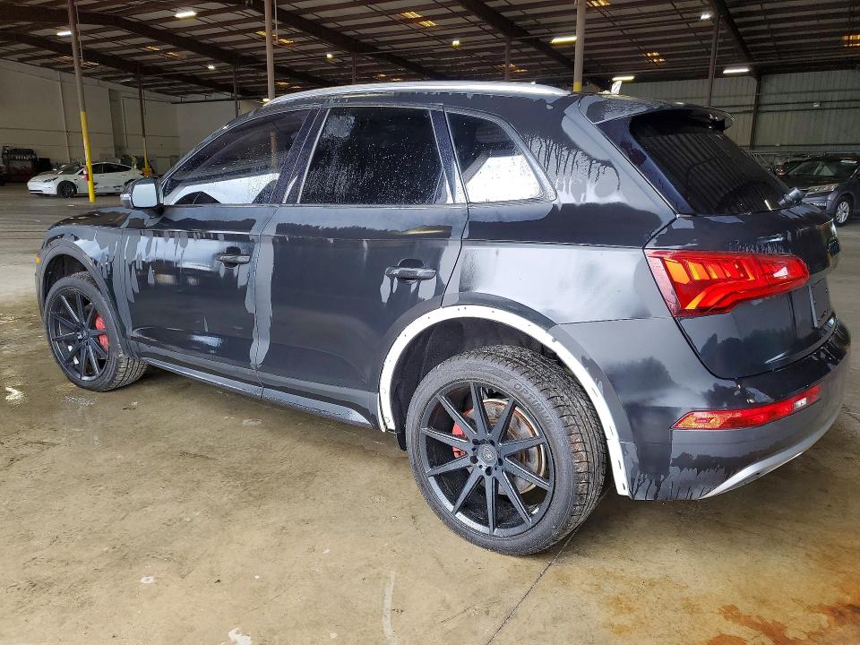 2018 Audi Q5 მანქანა იყიდება აუქციონზე, vin: WA1BNAFY3J2137754, აუქციონის ნომერი: 45582586