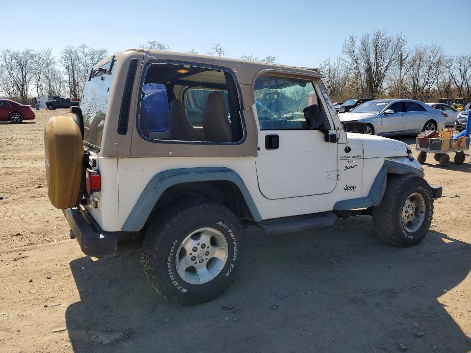 1999 Jeep Wrangler / Tj მანქანა იყიდება აუქციონზე, vin: 1J4FY19S3XP427052, აუქციონის ნომერი: 47457136
