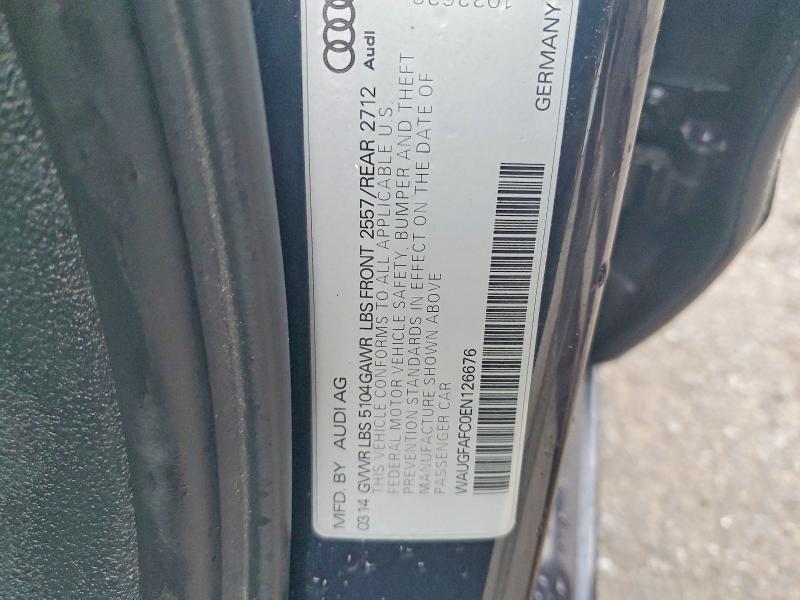 Продажа на аукционе авто 2014 Audi A6, vin: WAUGFAFC0EN126676, номер лота: 79400565