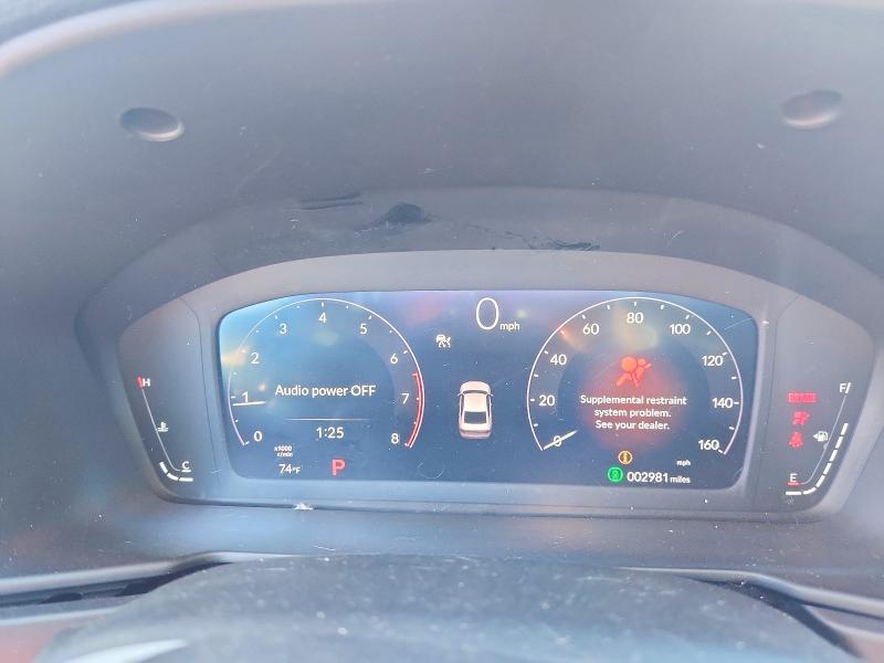 Aukcja sprzedaży 2025 Honda Accord, vin: 1HGCY1F22SA067119, numer aukcji: 41991996